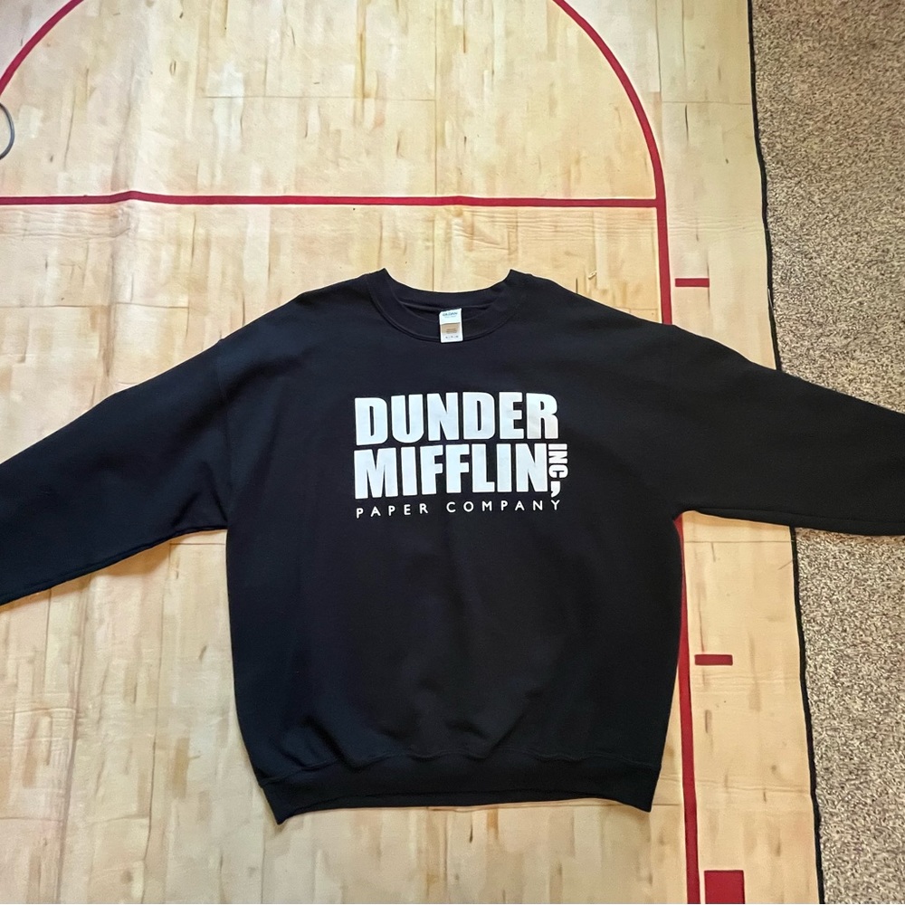 Dunder Mifflin “The Office” Michael Scott Sweatshirt Crew Neck Adult XL